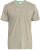 D555 Signature V-neck T-shirt Khaki - Μακό μπλουζάκια - Aνδρικά μπλουζεσ μεγάλα μεγέθη