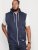 D555 Blake Sleeveless Hoodie Navy - φούτερ/Φούτερ με κουκούλα - φούτερ/Φούτερ με κουκούλα ανδρικά μεγάλα μεγέθη 