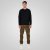 Double Outfitters MTOP-1141 Φούτερ Μαύρο - φούτερ/Φούτερ με κουκούλα - φούτερ/Φούτερ με κουκούλα ανδρικά μεγάλα μεγέθη 