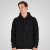 Double Outfitters MTOP-1160 Φούτερ με κουκούλα και φερμουάρ Μαύρο - φούτερ/Φούτερ με κουκούλα - φούτερ/Φούτερ με κουκούλα ανδρικά μεγάλα μεγέθη 