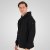 Double Outfitters MTOP-1160 Φούτερ με κουκούλα και φερμουάρ Μαύρο - φούτερ/Φούτερ με κουκούλα - φούτερ/Φούτερ με κουκούλα ανδρικά μεγάλα μεγέθη 