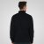 Double Outfitters MTOP-1163 Φούτερ με μισό φερμουάρ Μαύρο - φούτερ/Φούτερ με κουκούλα - φούτερ/Φούτερ με κουκούλα ανδρικά μεγάλα μεγέθη 