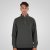 Double Outfitters MTOP-1163 Φούτερ με μισό φερμουάρ Χακί - φούτερ/Φούτερ με κουκούλα - φούτερ/Φούτερ με κουκούλα ανδρικά μεγάλα μεγέθη 