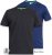 D555 Fenton 2-pack Black/Navy T-shirt - Μακό μπλουζάκια - Aνδρικά μπλουζεσ μεγάλα μεγέθη