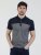 Mish Mash Doha Contrast Polo Navy - Πόλο μπλουζάκια - Aνδρικά μπλουζακια πολο μεγάλα μεγέθη