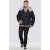 D555 Hudson Hooded Puffer Jacket Navy - Μπουφάν - Aνδρικά μπουφαν μεγάλα μεγέθη