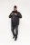 D555 Fargo Five Pocket Jacket With Ribbed Neck and Inner Quilting Black - Μπουφάν - Aνδρικά μπουφαν μεγάλα μεγέθη