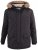 D555 Dundee Parka Jacket With Fur trimming and Teddy Fur Lined hood - Μπουφάν - Aνδρικά μπουφαν μεγάλα μεγέθη