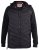 D555 Thorpe Hooded Quilted Jacket With Fleece Sleeves And Removable Fleece Hood - Μπουφάν - Aνδρικά μπουφαν μεγάλα μεγέθη