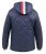 D555 Angus Diamond Quilted Puffer Jacket Navy - Μπουφάν - Aνδρικά μπουφαν μεγάλα μεγέθη