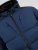 D555 Hank Ripstop Contrast Panelled Padded Hooded Jacket Μπλε μαρέν - Μπουφάν - Aνδρικά μπουφαν μεγάλα μεγέθη