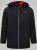 D555 Jamie Soft Shell Detachable Hood Padded Jacket Μαύρο - Μπουφάν - Aνδρικά μπουφαν μεγάλα μεγέθη