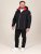 D555 Jamie Soft Shell Detachable Hood Padded Jacket Μαύρο - Μπουφάν - Aνδρικά μπουφαν μεγάλα μεγέθη