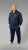20 Nodi Ostro Stretch Fleece Cotton Tracksuit Navy - Σετ φόρμεσ - Σετ Ανδρικές Φόρμες μεγάλα μεγέθη 