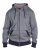 D555 AVERY Blue Speckled Hoody - φούτερ/Φούτερ με κουκούλα - φούτερ/Φούτερ με κουκούλα ανδρικά μεγάλα μεγέθη 