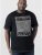 D555 OAKLEY LA Geometric Print Crew Neck T-Shirt Black - Μακό μπλουζάκια - Aνδρικά μπλουζεσ μεγάλα μεγέθη