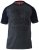 D555 HIRALDO Brooklyn Bikers Club T-Shirt Charcoal/Black - Μακό μπλουζάκια - Aνδρικά μπλουζεσ μεγάλα μεγέθη