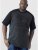 D555 HIRALDO Brooklyn Bikers Club T-Shirt Charcoal/Black - Μακό μπλουζάκια - Aνδρικά μπλουζεσ μεγάλα μεγέθη
