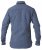 D555 Scott LS Printed Shirt Blue - Πουκάμισα - Aνδρικά πουκαμισα μεγαλα μεγάλα μεγέθη