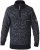 D555 REMINGTON Sweater With Woven Zipper Chest Pocket Navy/Grey - φούτερ/Φούτερ με κουκούλα - φούτερ/Φούτερ με κουκούλα ανδρικά μεγάλα μεγέθη 