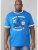D555 Balder T-shirt Royal Blue - Μακό μπλουζάκια - Aνδρικά μπλουζεσ μεγάλα μεγέθη