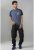 D555 Spencer T-shirt Navy - Μακό μπλουζάκια - Aνδρικά μπλουζεσ μεγάλα μεγέθη