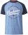 D555 Gunner T-shirt Blue - Μακό μπλουζάκια - Aνδρικά μπλουζεσ μεγάλα μεγέθη