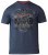 D555 Bradley T-shirt Blue - Μακό μπλουζάκια - Aνδρικά μπλουζεσ μεγάλα μεγέθη