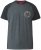 D555 Spencer T-shirt Charcoal - Μακό μπλουζάκια - Aνδρικά μπλουζεσ μεγάλα μεγέθη