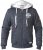 D555 Hulk Fur Lined Zipper Hood Navy - φούτερ/Φούτερ με κουκούλα - φούτερ/Φούτερ με κουκούλα ανδρικά μεγάλα μεγέθη 