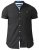 D555 Dwight Short Sleeve Shirt Black - Πουκάμισα - Aνδρικά πουκαμισα μεγαλα μεγάλα μεγέθη