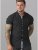 D555 Dwight Short Sleeve Shirt Black - Πουκάμισα - Aνδρικά πουκαμισα μεγαλα μεγάλα μεγέθη