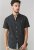 D555 Dwight Short Sleeve Shirt Black - Πουκάμισα - Aνδρικά πουκαμισα μεγαλα μεγάλα μεγέθη