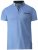 D555 Journey Fine Melange Polo Blue - Πόλο μπλουζάκια - Aνδρικά μπλουζακια πολο μεγάλα μεγέθη