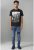 D555 Cain T-shirt Black - Μακό μπλουζάκια - Aνδρικά μπλουζεσ μεγάλα μεγέθη