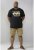 D555 Madison T-shirt Black - Μακό μπλουζάκια - Aνδρικά μπλουζεσ μεγάλα μεγέθη