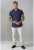 D555 Norman Short Sleeve Oxford Shirt Navy - Πουκάμισα - Aνδρικά πουκαμισα μεγαλα μεγάλα μεγέθη