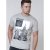 D555 Clive T-shirt Grey - Μακό μπλουζάκια - Aνδρικά μπλουζεσ μεγάλα μεγέθη