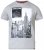 D555 Clive T-shirt Grey - Μακό μπλουζάκια - Aνδρικά μπλουζεσ μεγάλα μεγέθη