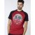 D555 Jarvis T-shirt Red - Μακό μπλουζάκια - Aνδρικά μπλουζεσ μεγάλα μεγέθη