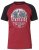 D555 Jarvis T-shirt Red - Μακό μπλουζάκια - Aνδρικά μπλουζεσ μεγάλα μεγέθη