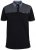 D555 Brent Polo Black - Πόλο μπλουζάκια - Aνδρικά μπλουζακια πολο μεγάλα μεγέθη