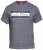 D555 Tempa T-shirt Navy Twist - Μακό μπλουζάκια - Aνδρικά μπλουζεσ μεγάλα μεγέθη