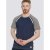 D555 Ashburn T-shirt Navy - Μακό μπλουζάκια - Aνδρικά μπλουζεσ μεγάλα μεγέθη