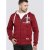 D555 Durham Hoodie Red - φούτερ/Φούτερ με κουκούλα - φούτερ/Φούτερ με κουκούλα ανδρικά μεγάλα μεγέθη 