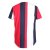 D555 Bancroft T-shirt Red/Navy - Μακό μπλουζάκια - Aνδρικά μπλουζεσ μεγάλα μεγέθη