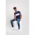 D555 Cullen T-shirt Navy - Μακό μπλουζάκια - Aνδρικά μπλουζεσ μεγάλα μεγέθη