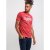 D555 Shelton T-shirt Red - Μακό μπλουζάκια - Aνδρικά μπλουζεσ μεγάλα μεγέθη
