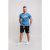 D555 Shelton T-shirt Blue - Μακό μπλουζάκια - Aνδρικά μπλουζεσ μεγάλα μεγέθη