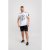 D555 Walton T-shirt White - Μακό μπλουζάκια - Aνδρικά μπλουζεσ μεγάλα μεγέθη